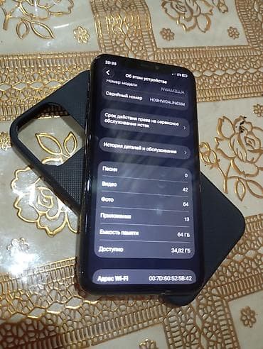 айфон запчас: IPhone 11 Pro, Б/у, 64 ГБ, Черный, Чехол — 5
