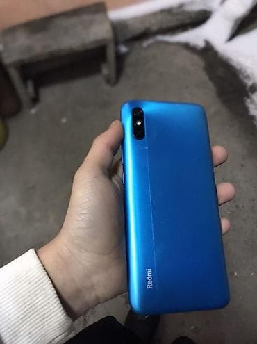 Redmi, Redmi 9A, Б/у, 32 ГБ, цвет - Синий, 2 SIM