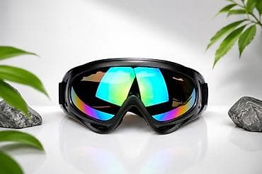 на мото: Спортивные очки с UV‑400 защитой - Линзы из поликарбоната: легкие — 1