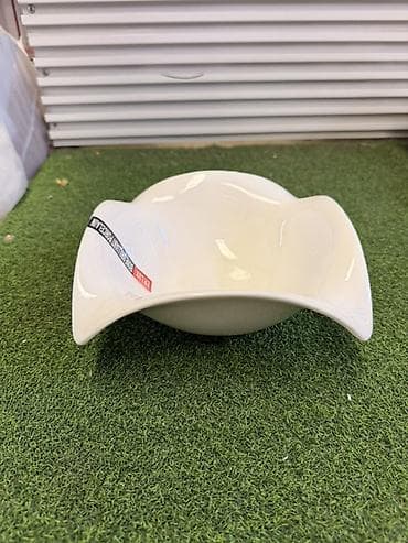 Квадратная глубокая тарелка/салатник Erlux, белый фарфор - Материал