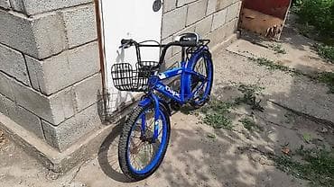 Велосипед тетиктери: Синий детский велосипед состояние хорошое — 3