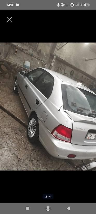 2106 2107: Hyundai Accent: 2002 г., Автомат, Бензин, Хэтчбэк — 3