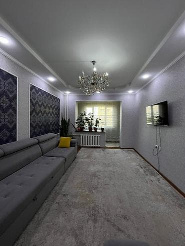 Квартиры: 4 комнаты, 60 м², 105 серия, Аламедин-1 мкр 105 серия, 7 этаж — 7