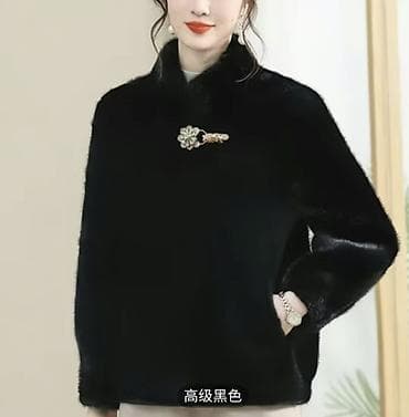 футболки блэк стар: Шуба, Короткая модель, Стандарт — 4