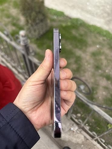 lightning кабель: IPhone 14 Pro Max, 256 ГБ, Deep Purple, 81 % — 3