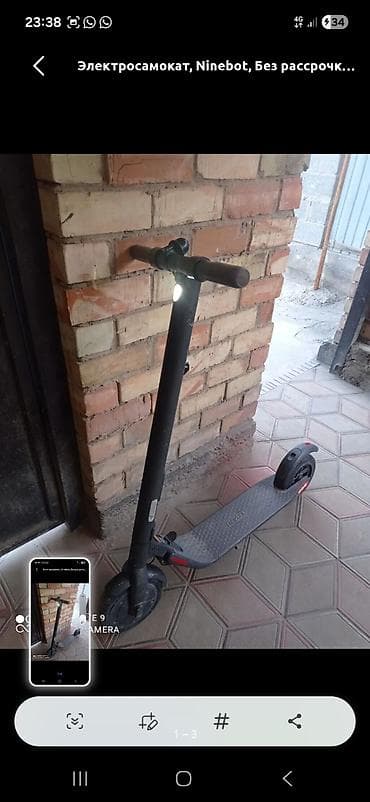 самокат ninebot: Электросамокат, Ninebot, Без рассрочки, Б/у — 3