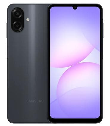 sd disk: Samsung Galaxy A07, Новый, 128 ГБ, цвет - Черный, 2 SIM — 1