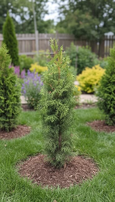 саженцы клубник: Саженцы деревьев: Туи — 1