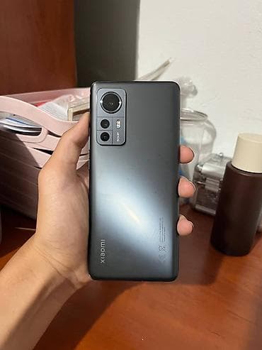 Xiaomi, 12, Б/у, 256 ГБ, цвет - Серый, 2 SIM