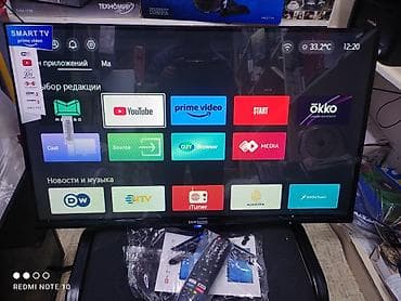 ТВ и видео: Телевизор samsung 32q90 smart tv с интернетом youtube 81 см диагональ3 — 2
