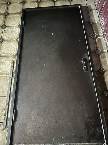 solutions elementary: Двери для домов и квартир, Металлическая, Одностворчатая, Правосторонняя, цвет - Коричневый — 2