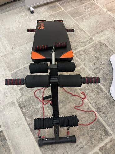 купить эллиптический тренажер бу: Скамья для пресса почти новый не пользовались 
В отличном состоянии — 5