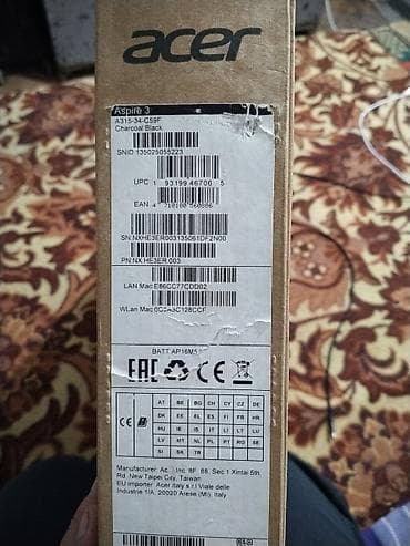 Ноутбуки Acer: Срочно Срочно ❗ Acer Aspire 3 (серия A315) - Экран 15.6" с тонкими — 10