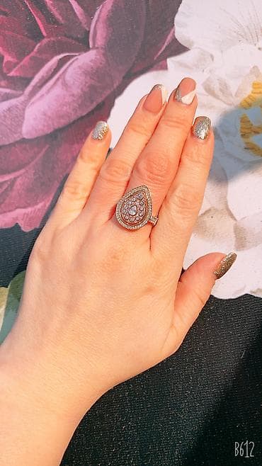 итальянское золото: Новое позолоченное кольцо Самый лучший подарок для ваших любимых — 3