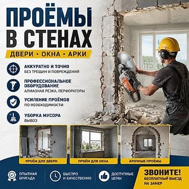 злом дверей: Проёмы в стенах: двери, окна, арки - Аккуратная и точная вырезка без — 1