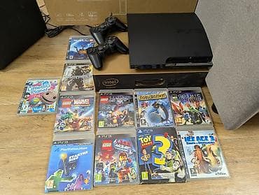 прошивка ps3: Продаю PS3 Slim в отличном состоянии. Приставка прошита (HEN), всё — 2