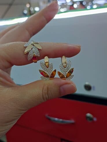 свадебные наборы ручной: Серебро с напылением золото Размеры имеются Есть доставка по — 5