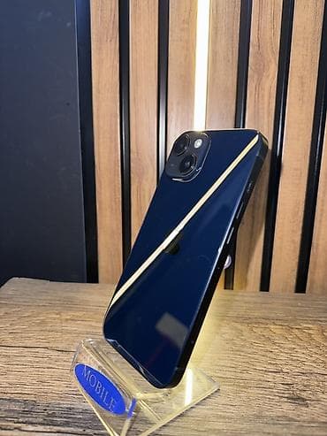 Техника жана электроника: IPhone 13, Колдонулган, 128 ГБ, Midnight, Куту, 78 % — 3