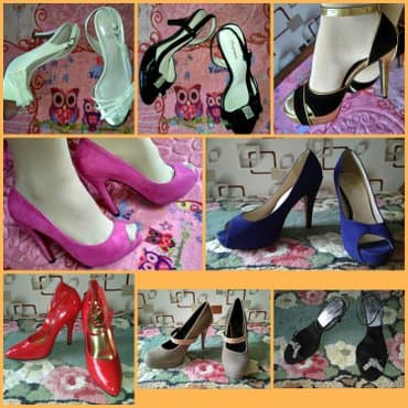 Туфли и босоножки 37-38 размер, новые и б. у. 3 микрорайон. есть