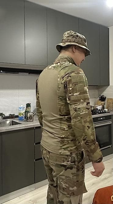 продаю связи с переездом: Тактическая рубашка в расцветке Multicam USA . - Тактическая рубашка — 4