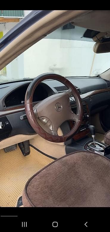 124 e500: Mercedes-Benz S-Class: 2002 г., 3.2 л, Автомат, Седан — 9