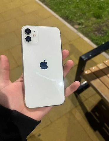 IPhone 11, Б/у, 128 ГБ, Белый, Зарядное устройство, Чехол, Кабель, 78 % at lalafo.kg IPhone 11, Б/у, 128 ГБ, Белый, Зарядное устройство, Чехол, Кабель, 78 %