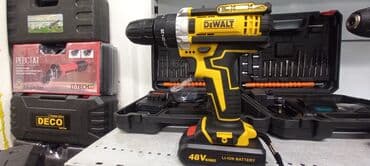 электроинструменты для дома: Шуруповёрт Dewalt щеточный. Для небольших работ по дому. 3 месяца — 1
