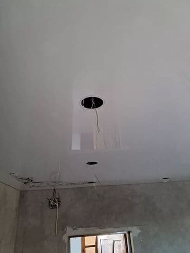 шпатель для натяжных потолков: Керме шыптар Жылтырак, Жылтырабаган, 3D потолоктор Кепилдиги, Акысыз консультация, Акысыз ченөө — 7