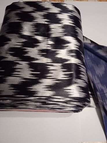 намазники цена: Продаю атлас узбекский, фабричный. Рулон 60м, ширина 65см. Цена — 4