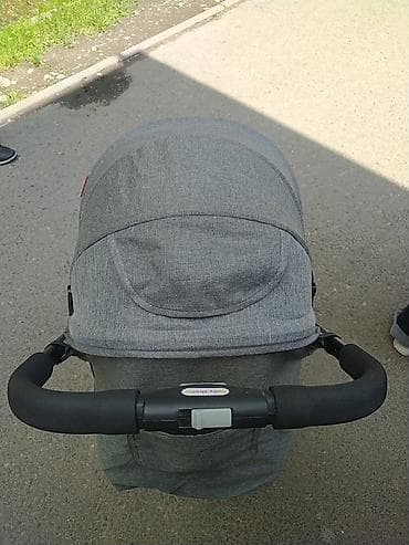 арзан коляска: Прогулочная коляска Baby Stroller, цвет серый.Аябай женил,ынгайлуу — 1