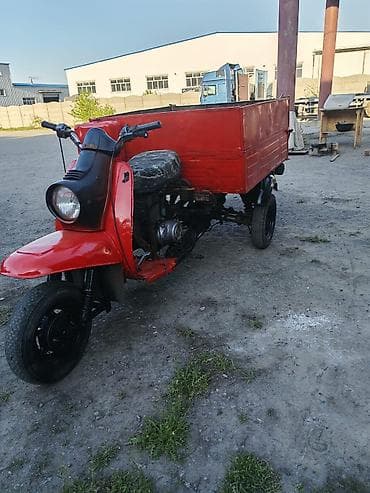выхлоп на мото: Трёхколёсный мотороллер‑грузовик (мотоколяска/трициклопикап) с — 5