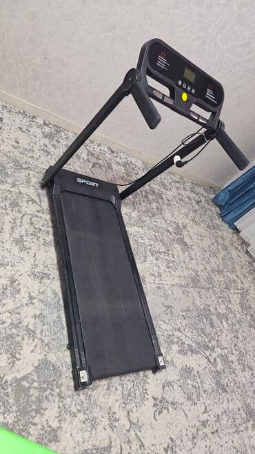 купить эллипсоидный тренажёр: Беговая дорожка «SPORT» компактная, складная, для домашнего — 3
