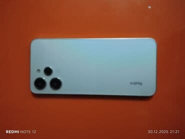 Паркет: Redmi, Redmi Note 12, Б/у, цвет - Серебристый — 10