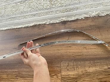 Декоративные накладки На фары, Хром, Mercedes-Benz, Новый, Самовывоз, Платная доставка — 1