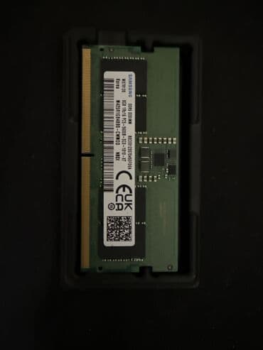 оперативная память бу: Оперативная память, Новый, Samsung, 8 ГБ, DDR5, 4800 МГц, Для ноутбука — 1