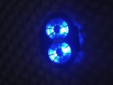 galaxy s20: Игровой кулер для смартфона с двойным вентилятором и синей подсветкой — 2