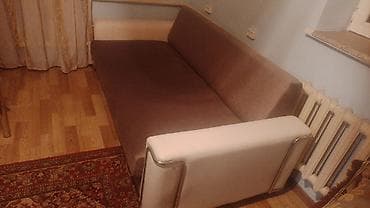 без карказный диван: Прямой диван, Б/у — 1