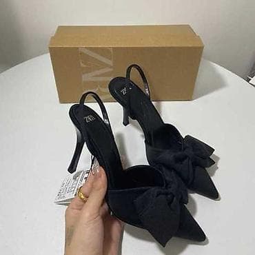ложки для обуви: Туфли, 38, 38.5, 39, Zara, Новый, цвет - Черный, Самовывоз, Платная доставка — 4