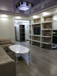 кара балта суточная квартира: 1 комната, Душевая кабина, Постельное белье, Кондиционер — 3