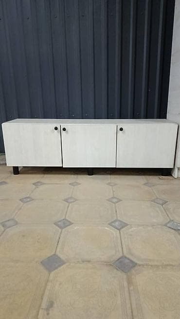 Тумба для вещей и одежды, Без зеркала, ЛДСП, цвет - Белый