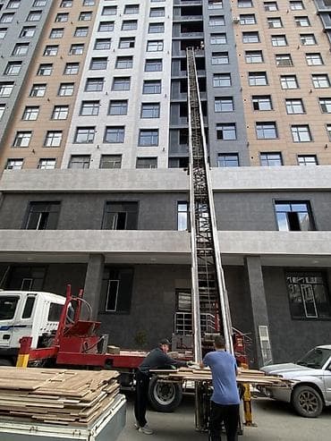 арендовать дом: Услуга автолифта (мебельный/строительный подъёмник на базе грузовика) — 4