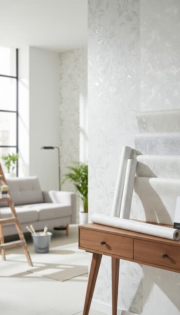 продаю обои: Настенные обои с разнообразными узорами и фактурами. Представлены — 1