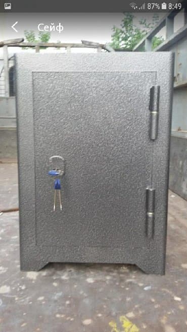 купить несгораемый сейф бу: Сейф 63х45х40см вес36кг новый — 1