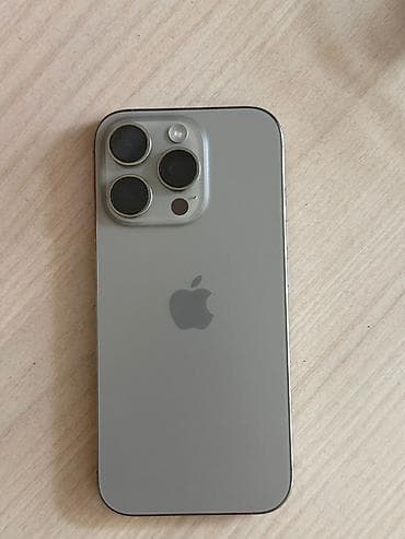 IPhone 16 Pro, Б/у, 128 ГБ, Natural Titanium, Коробка, 96 %