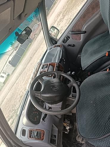 Транспорт: Nissan Terrano II: 1996 г., 2.4 л, Кол менен иштөөчү, Бензин, Жол тандабас — 4