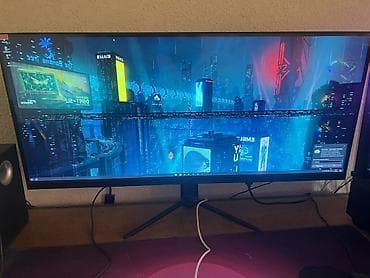 Стол компьютерлери жана комлектөөчүлөр: Монитор, Жаңы, LED, 34" - 35" — 2