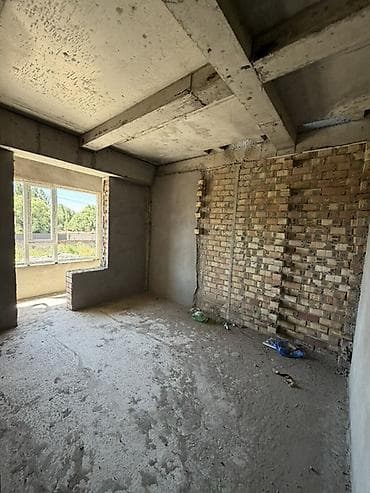 Квартиры: 3 комнаты, 87 м², Аламудун с. Индивидуалка, 5 этаж, ПСО (под самоотделку) — 7