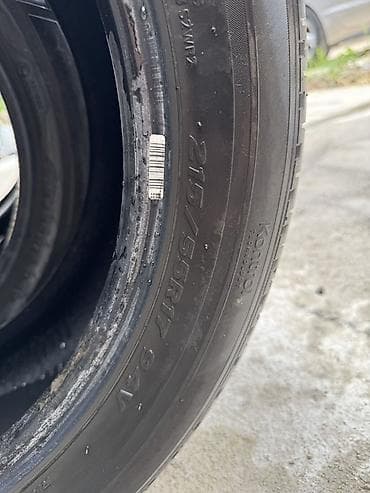 Шины 215 / 55 / R 17, Лето, Б/у, Комплект, Легковые, Корея, Hankook at lalafo.kg Шины 215 / 55 / R 17, Лето, Б/у, Комплект, Легковые, Корея, Hankook