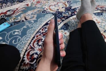 компьютеры айфон: IPhone 13, Б/у, 128 ГБ, Pacific Blue, Чехол, 91 % — 1