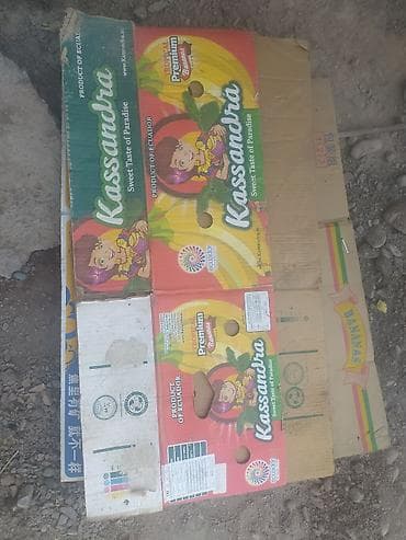 Картонные банановые коробки “Kassandra” (Product of Ecuador) at lalafo.kg Картонные банановые коробки “Kassandra” (Product of Ecuador)